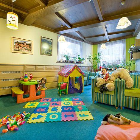Sala per i bambini a Livigno - Hotel Cassana