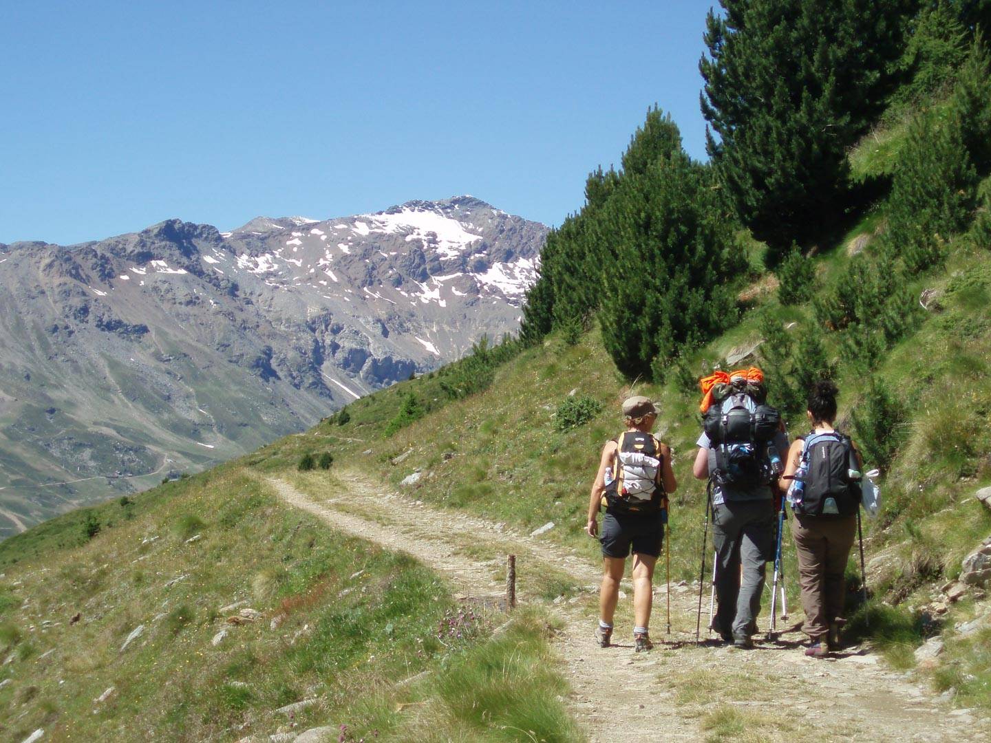 Il trekking sulle Alpi a Livigno